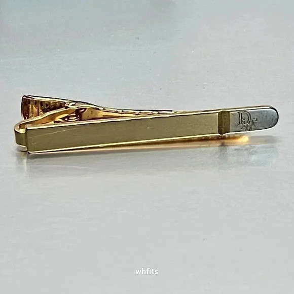 Christian Dior Cufflink and Tie Bar set - Picture 3 of 6